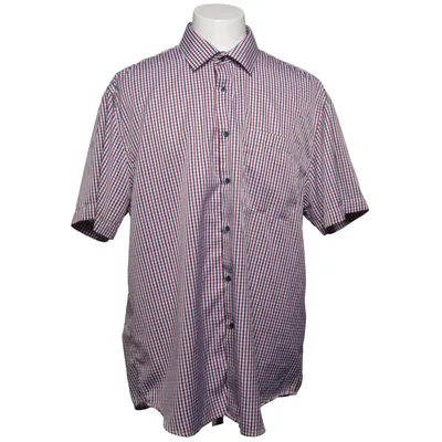 Short sleeve shirt (White, Red, Blue) from Mr Marten