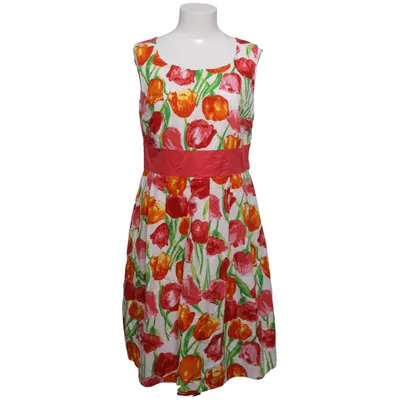 Dress (White, Red, Orange, Green, Multicolored) from Quiosque Acetate, Cotton