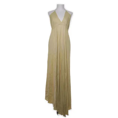 Maxikjole (Beige) fra Pois Ibiza Bomuld, Silke