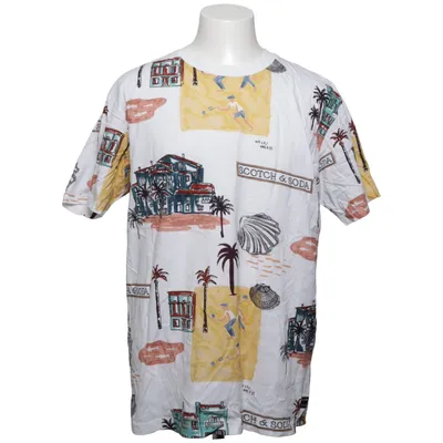 T-shirt (Blanc, Multicolore) de Scotch & Soda Coton