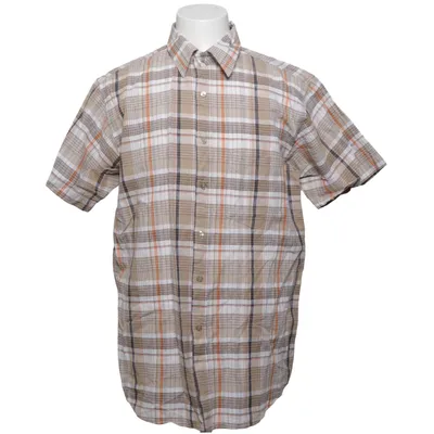 Korte mouwen shirt (Beige, Wit, Oranje) van Batistini Katoen, Linnen