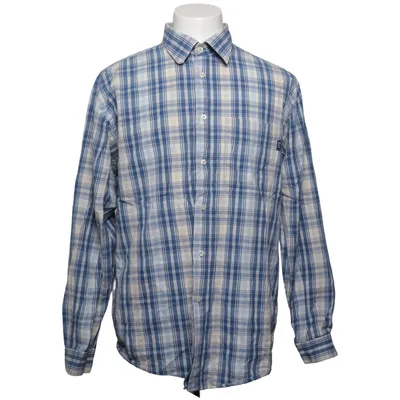 Shirt (Blue, White) from Bay Cotton