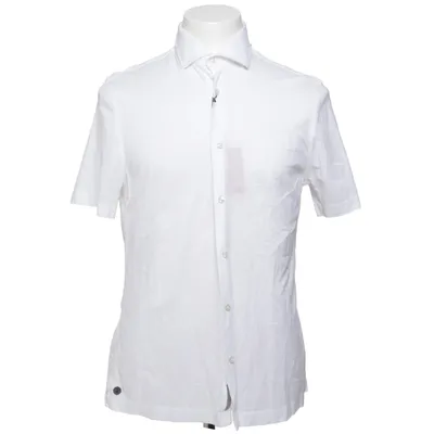 Short sleeve shirt (White) from Jacques Britt Cotton