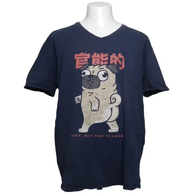 T-shirt (Blå) från Anvil Bomull