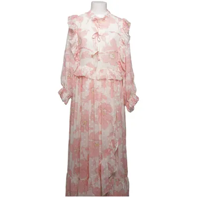 Maxikleid (Pink, Weiß) von Stella Nova Polyester