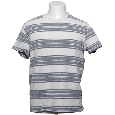 T-shirt (White, Blue) from Strömberg Cotton