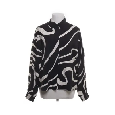 Shirt (Black, White) from B.Young Polyamide, Viscose