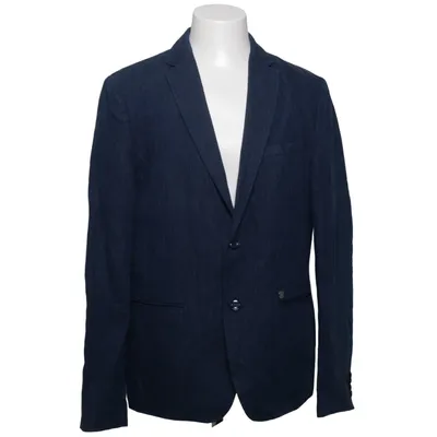 Blazer (Blue) from Dstrezzed Cotton, Linen