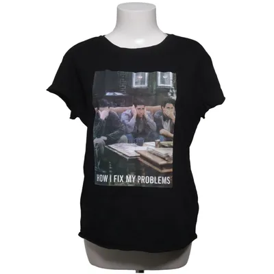 T-shirt (Noir) de Friends Coton
