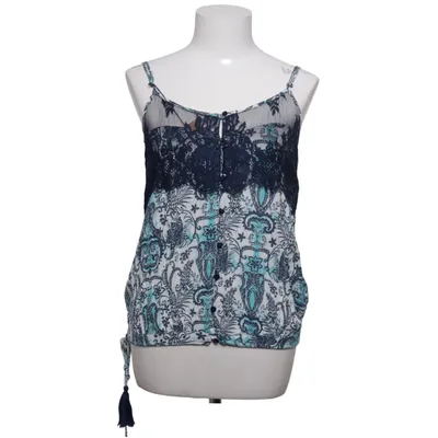 Tank Top (Blue, White, Multicolored) from KappAhl Polyamide, Viscose