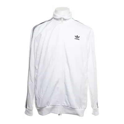 Träningsjacka (Vit) från Adidas Bomull, Elastan, Återvunnen polyester