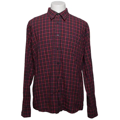 Flanellen overhemd (Rood, Blauw) van Tom Tailor Katoen