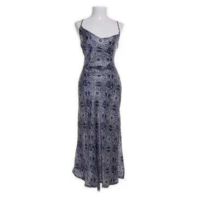 Maxi dress (Blue, White) from VioletRomance Polyester
