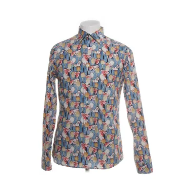 Overhemd (Blauw, Meerkleurig) van Eton Katoen