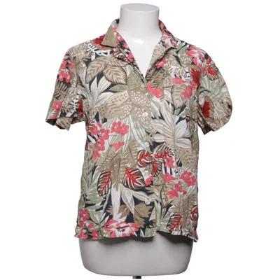 Chemise à manches courtes (Beige, Rouge, Vert) de Erika Coton, Viscose