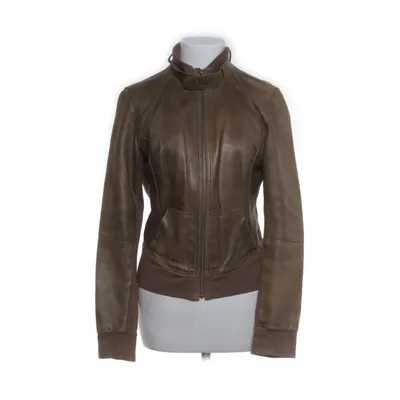 Läderjacka (Brun) från ARMA Collection Skinn, Polyester