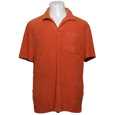 Poloshirt (Oranje) van H&M Man Katoen, Polyester