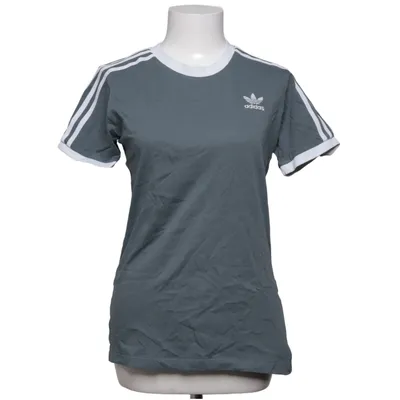 T-shirt (Gray, White) from Adidas Originals Cotton, Elastane