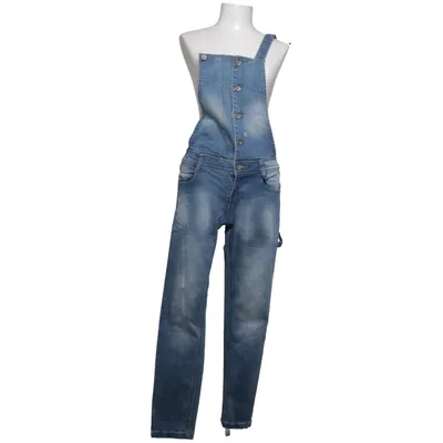 Salopette (Bleu) de JSFN by Ellos Coton, Élasthane, Polyester