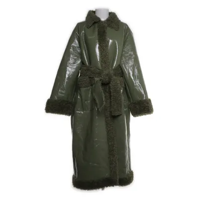 Winter coat (Green) from ASOS Design Polyester, Faux fur, Polyurethane