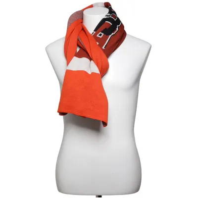 Scarf (Orange, White, Black) from Hugo Boss Acrylic, Wool