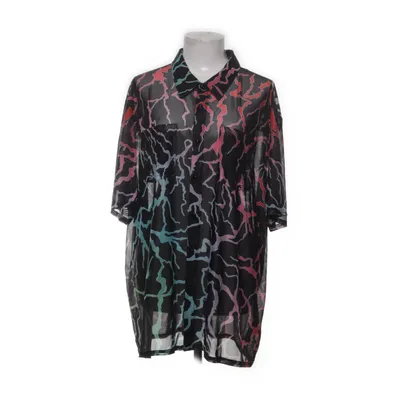 Skjorte (Sort, Flerfarvet) fra Killstar Elastan, Polyester