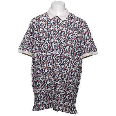 Poloshirt (Weiß, Mehrfarbig) von Dressmann Baumwolle, Elasthan