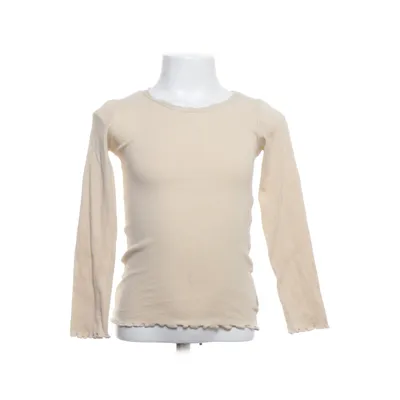 Långärmad t-shirt (Beige) från Wheat Elastan, Modal, Ekologisk bomull