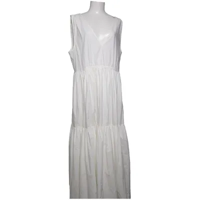 Maxi jurk (Wit) van H&M Trend Katoen