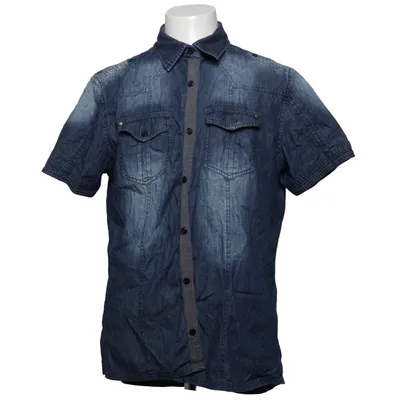 Denim blouse (Blauw) van Much More