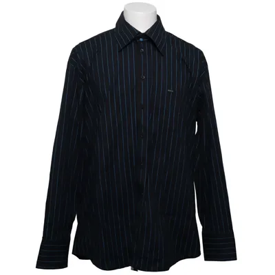 Chemise (Noir, Bleu) de Dahlin Coton, Élasthane
