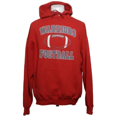 Hoodie (Red) from Jerzees Cotton, Polyester