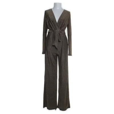 Byxdress (Guldfärgad) från By Swan Viskos, Polyester, Elastan