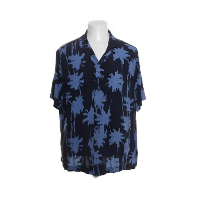 Kortärmad skjorta (Blå) från H&M Man Viskos