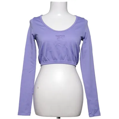 Crop top (Purple) from Reebok Elastane, Polyamide