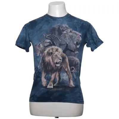 T-shirt (Blå, Flerfärgad) från The Mountain Bomull