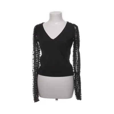 Blus (PUFF SLEEVE DOTED MESH TOP) från Ivyrevel Elastan, Polyester