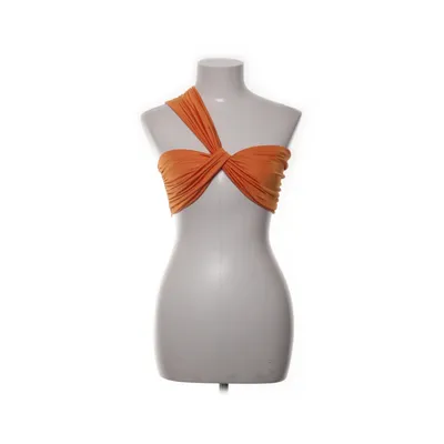 Haut (Orange) de Melissa Bentsen x NA-KD Élasthane, Polyester