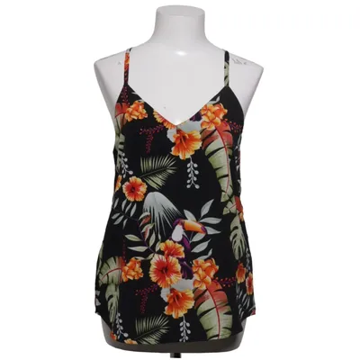 Tank Top (Black, Multicolored) from Sarah John Polyester