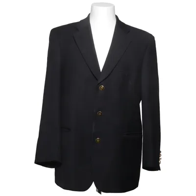 Kavaj (Svart) från Turo Tailor Viskos, Ull