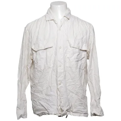 Shirt (Wit) van H&M Man Katoen, Linnen