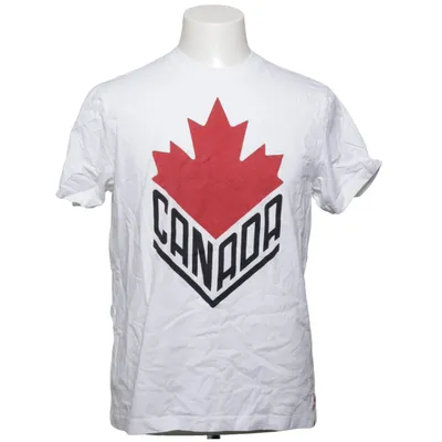 T-shirt (Vit, Röd, Svart) från Hudson's Bay Bomull