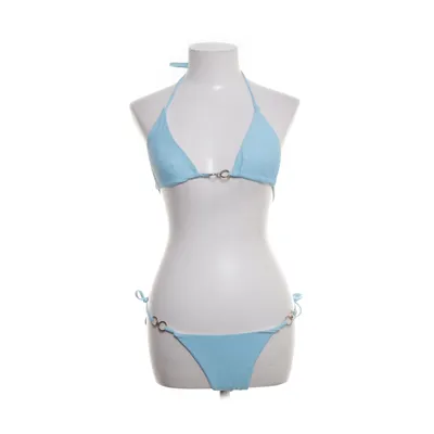 Bikini (Blauw) Elastaan, Nylon