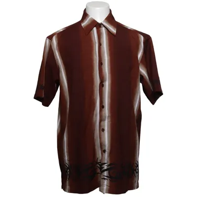 Chemise à manches courtes (Marron, Beige, Noir) de Callini Polyester