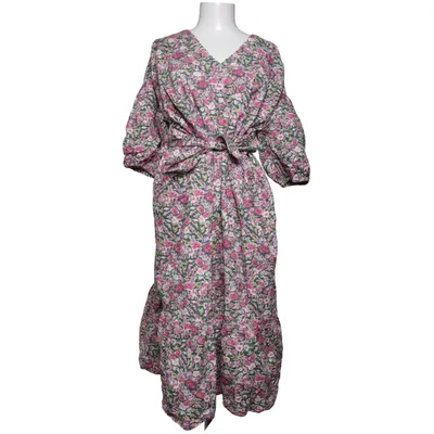 Maxi jurk (Groen, Roze, Meerkleurig) van Mango Katoen, Polyester