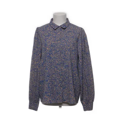 Bluse (Blå, Beige, Flerfarvet) fra Aware by Vero Moda Elastan, Genanvendt polyester