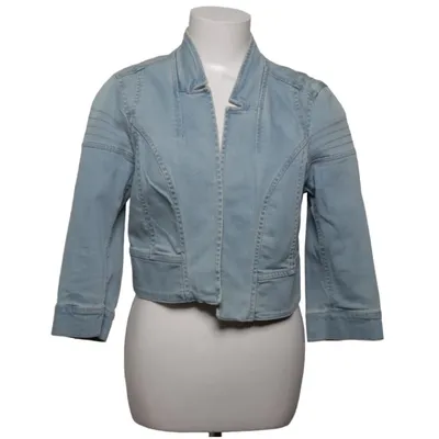 Denim jacket (Blue) from Lindex Cotton, Elastane