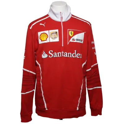 Hættetrøje (Rød, Hvid) fra Puma x Ferrari Bomuld, Polyester