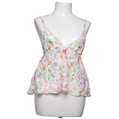Linne (Vit, Flerfärgad) från Gina Tricot Bomull