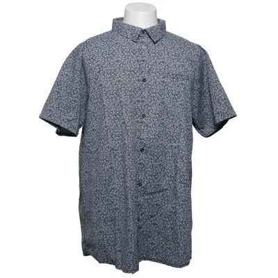 Short sleeve shirt (Blue) from No Excess Cotton, Elastane